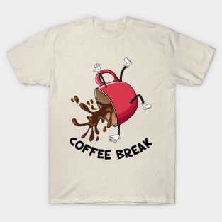 Coffee Addict Brake Dancer T-Shirt